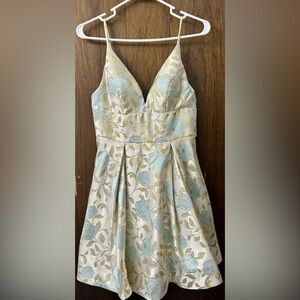 White Embroidered Dress